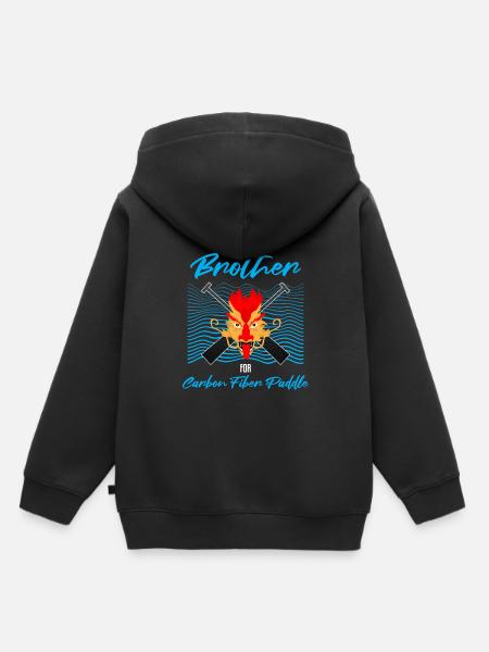 Chinesisches Bootsrennen für Drachenboot-Trainer - Kinder Premium Organic Hoodie - Schwarz