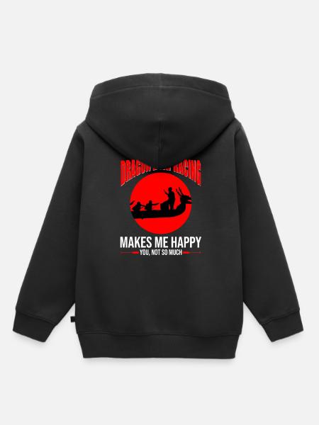 Drachenbootrennen-Design für Drachenbootfahren - Kinder Premium Organic Hoodie - Schwarz