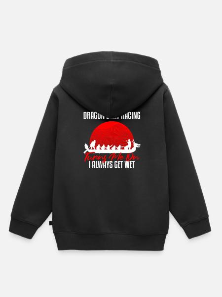 Chinesisches Bootsrennen für Drachenboot-Trainer - Kinder Premium Organic Hoodie - Schwarz