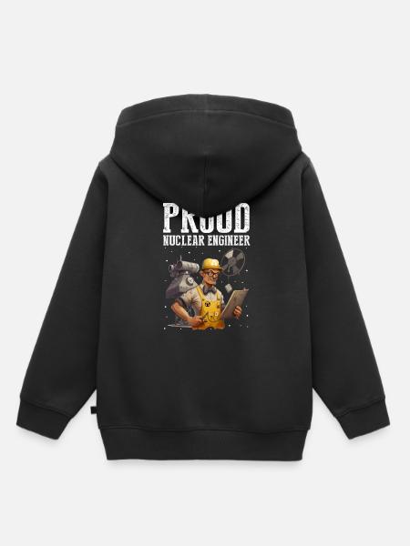 Kernenergie Spruch für Kernenergie - Kinder Premium Organic Hoodie - Schwarz