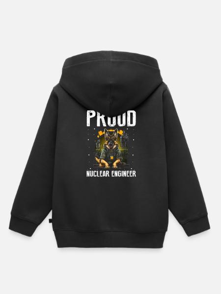 Kernenergie Design für Erneuerbare Kernenergie - Kinder Premium Organic Hoodie - Schwarz