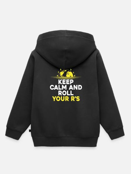 Fremdsprachenlehrer Schule Sprachlehrer - Kinder Premium Organic Hoodie - Schwarz