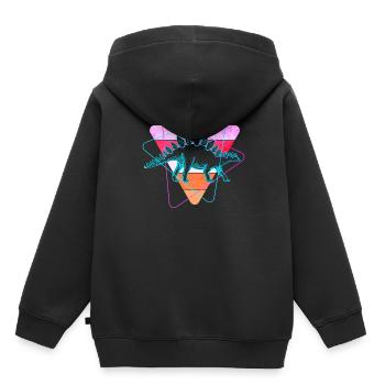 Stegosaurus Dinosaurs - Kids Premium Organic Hoodie - black - Back - AI Model Kid Male (0cm)