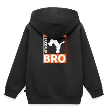 Gymnast Gymnastics Acrobatic Artistic Dance Sports - Kids Premium Organic Hoodie - black - Back - AI Model Kid Male (0cm)