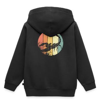 Scorpion - Sweat Premium à capuche enfant bio - noir - Dos - AI Model Kid Male (0cm)