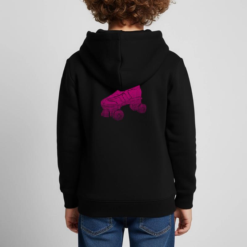 Roller skating Roller skating Kids Premium Organic Hoodie