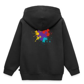 Puzzle - Kids Premium Organic Hoodie - black - Back - AI Model Kid Male (0cm)