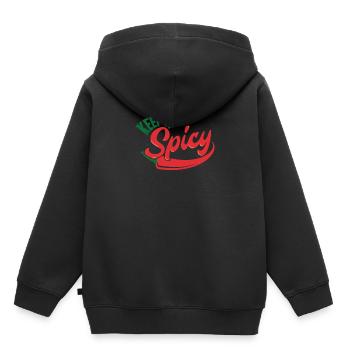 cuisine - Sweat Premium à capuche enfant bio - noir - Dos - AI Model Kid Male (0cm)