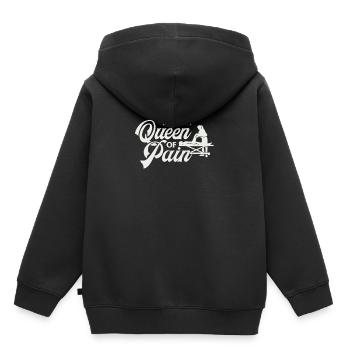 physiothérapeute - Sweat Premium à capuche enfant bio - noir - Dos - AI Model Kid Male (0cm)