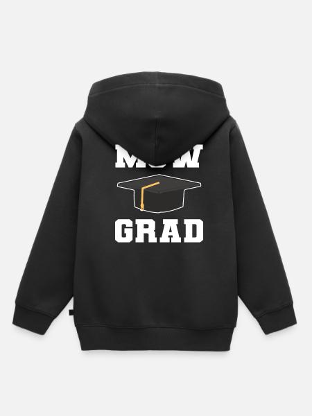 Master Studium Abschlussfeier - Kinder Premium Organic Hoodie - Schwarz