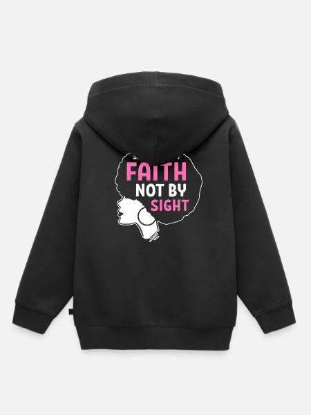 Afro Latina - Kinder Premium Organic Hoodie - Schwarz