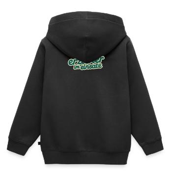 Erzieher im Einsatz - Kinder Premium Organic Hoodie - Schwarz - Hinten - AI Model Kid Male (0cm)
