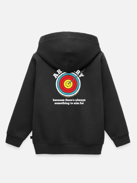 Bogenschießen Archery - Kinder Premium Organic Hoodie - Schwarz