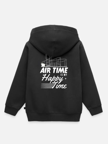 Achterbahn - Kinder Premium Organic Hoodie - Schwarz