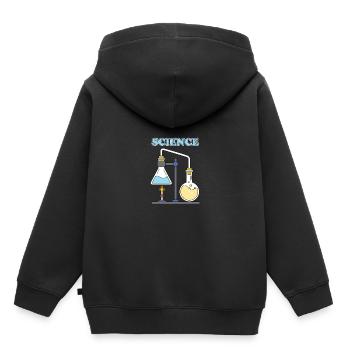 Stand back i am going to try Science - Kids Premium Organic Hoodie - black - Back - AI Model Kid Male (0cm)