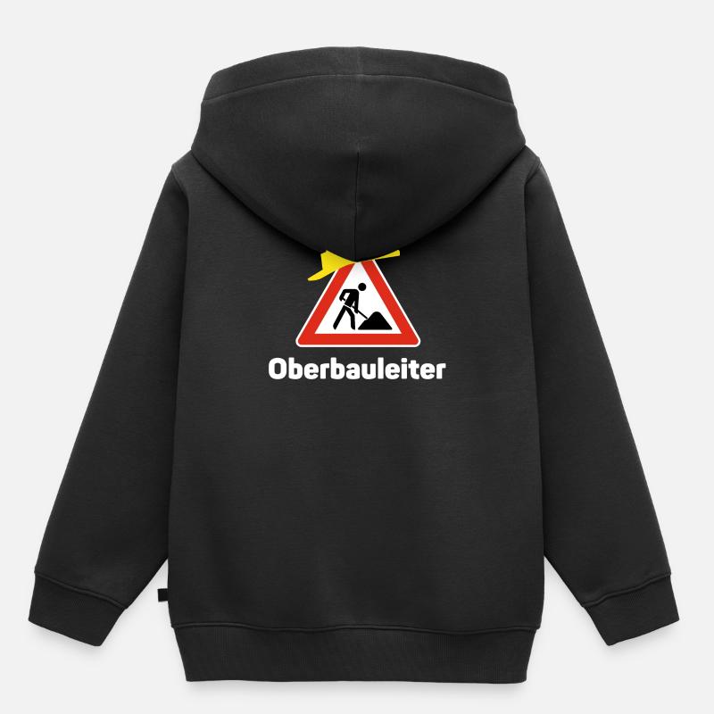 Senior Manager du site - Sweat Premium à capuche enfant bio - noir