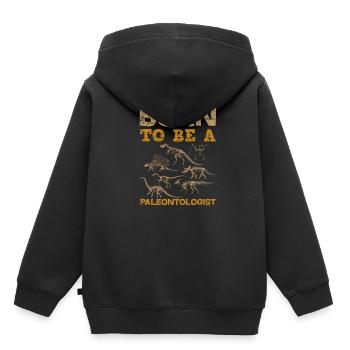 Paléontologues recherche - Sweat Premium à capuche enfant bio - noir - Dos - AI Model Kid Male (0cm)