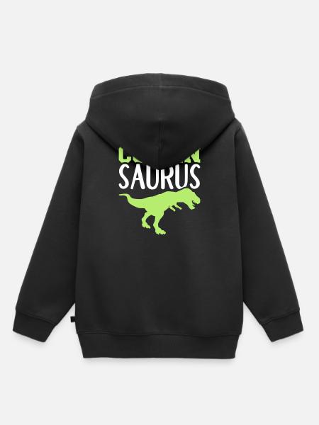 Cousin - Kinder Premium Organic Hoodie - Schwarz