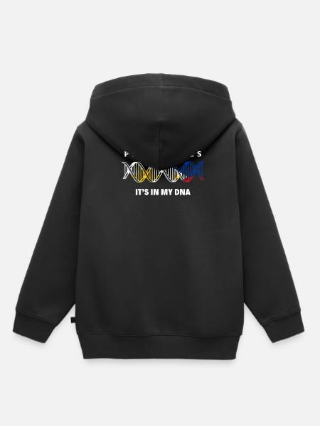 Philippinen - Kinder Premium Organic Hoodie - Schwarz