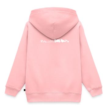 Evolution Trike Motorrad Dreirad Triker Trikes - Kinder Premium Organic Hoodie - Rosa - Hinten - AI Model Kid Female (0cm)