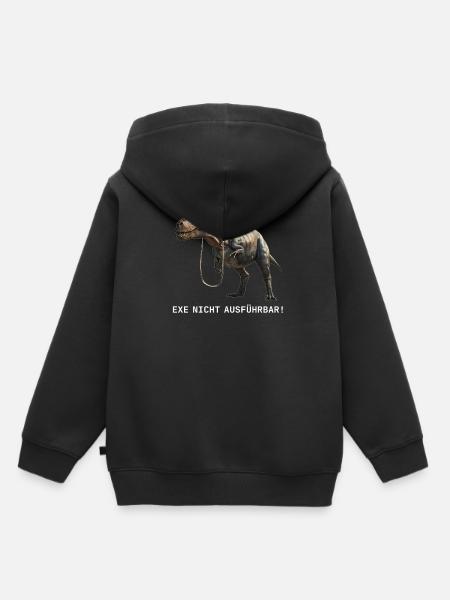 Cybersecurity IT-Sicherheit Computer Techniker - Kinder Premium Organic Hoodie - Schwarz