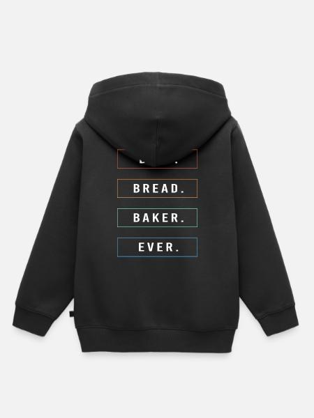 Bäcker Bäckerin Backen - Kinder Premium Organic Hoodie - Schwarz