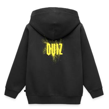 Quiz - Sweat Premium à capuche enfant bio - noir - Dos - AI Model Kid Male (0cm)