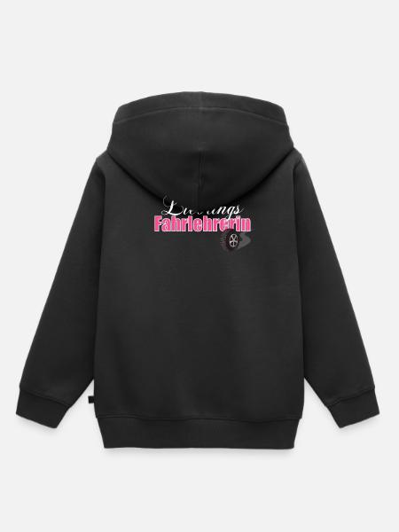 cool rij-instructeur rijschool rij-instructeur cadeau - Kinder Premium hoodie biologisch - zwart