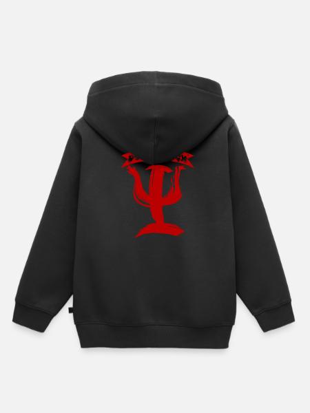 Psychologe - Kinder Premium Organic Hoodie - Schwarz
