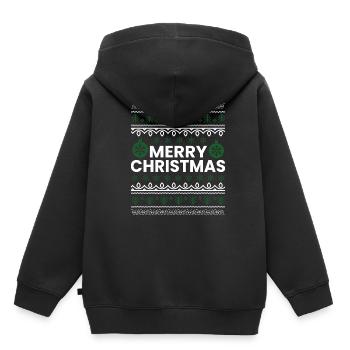 Merry Christmas Christmas Christmas Present - Kids Premium Organic Hoodie - black - Back - AI Model Kid Male (0cm)