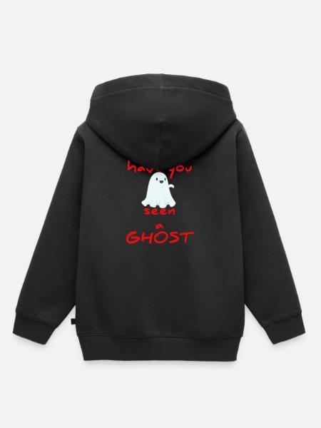 paranormaler grusel Geisterjaeger - Kinder Premium Organic Hoodie - Schwarz