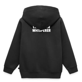 Murmure informatique - Sweat Premium à capuche enfant bio - noir - Dos - AI Model Kid Male (0cm)