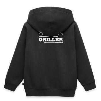 Barbecue serial griller - Kids Premium Organic Hoodie - black - Back - AI Model Kid Male (0cm)