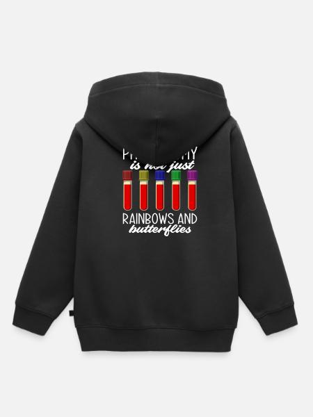 Punktionskraft - Kinder Premium Organic Hoodie - Schwarz