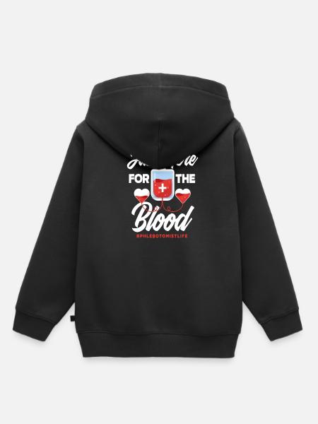 Punktionskraft - Kinder Premium Organic Hoodie - Schwarz