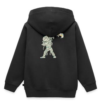 Halloween Dabbing Mummy Gamer - Kinder Premium Organic Hoodie - Schwarz - Hinten - AI Model Kid Male (0cm)