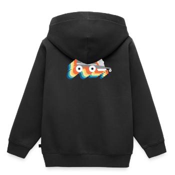 Paysagiste - Sweat Premium à capuche enfant bio - noir - Dos - AI Model Kid Male (0cm)
