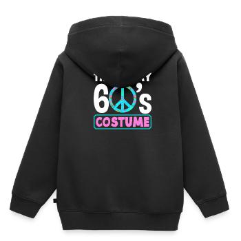 C’est mon costume des années 60 - Sweat Premium à capuche enfant bio - noir - Dos - AI Model Kid Male (0cm)