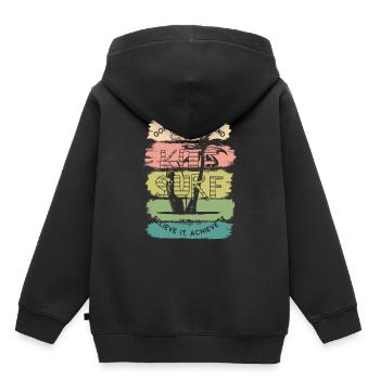 Kiteboard Kiteboard Kitesurf cadeau de Kitesurf - Sweat Premium à capuche enfant bio - noir - Dos - AI Model Kid Male (0cm)