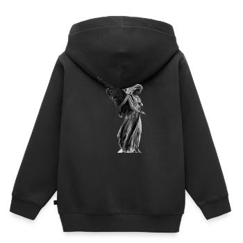 A graceful angel - Kids Premium Organic Hoodie - black - Back - AI Model Kid Male (0cm)