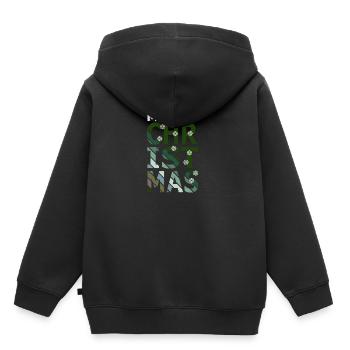 Christmas tree Christmas tree Xmas - Kids Premium Organic Hoodie - black - Back - AI Model Kid Male (0cm)