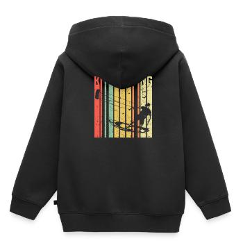 Kite surfing sport - Kids Premium Organic Hoodie - black - Back - AI Model Kid Male (0cm)