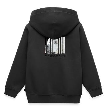 Pastore Maremmano Abruzzese Herd Protection HerdIng Dog - Kids Premium Organic Hoodie - black - Back - AI Model Kid Male (0cm)