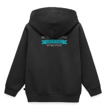 Gardetanz Fasching Karneval Schautanz Geschenk - Kinder Premium Organic Hoodie - Schwarz - Hinten - AI Model Kid Male (0cm)