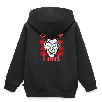 J’ai un vampire - Sweat Premium à capuche enfant bio - noir - Dos - AI Model Kid Male (0cm)