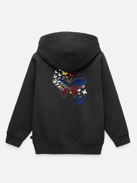 Philippinen Paradies - Kinder Premium Organic Hoodie - Schwarz