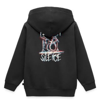 Schlagzeug Schlagzeug Schlagzeug - Kinder Premium Organic Hoodie - Schwarz - Hinten - AI Model Kid Male (0cm)