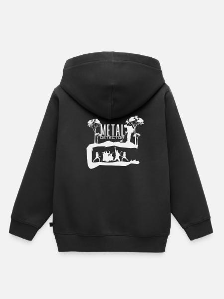 Metal - Kinder Premium Organic Hoodie - Schwarz