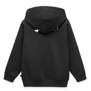Whale - My Heart Beats For Whales - Kinder Premium Organic Hoodie - Schwarz - Hinten - AI Model Kid Male (0cm)