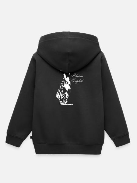 Rhodesian Ridgeback - Kinder Premium Organic Hoodie - Schwarz